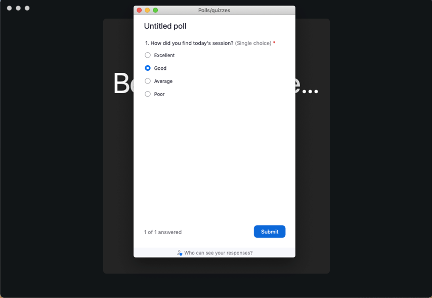 Social story image 15 Zoom Poll